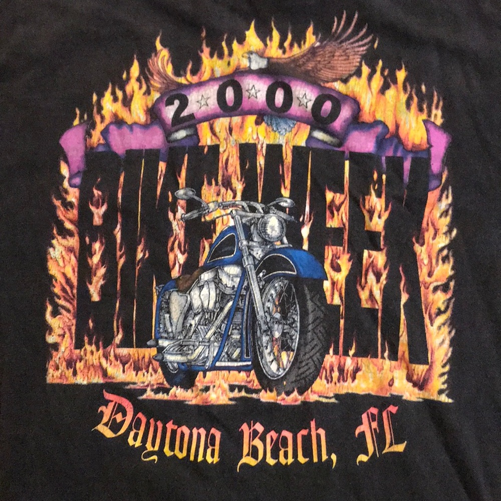 Vintage Bike Week 2000 Daytona Beach, FL T-shirt - Picture 4 of 4